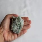 سنگ فلئوریت راف سبز 174 گرمی