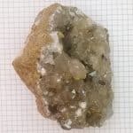سنگ سلستین عسلی دکوری 840 گرم