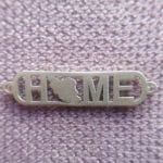 پلاک نقره 925 هوم 4 قیراط