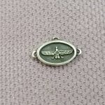 گردن آویز و آویز دستبند نقره 925 طرح اهورامزدا 9 قیراط